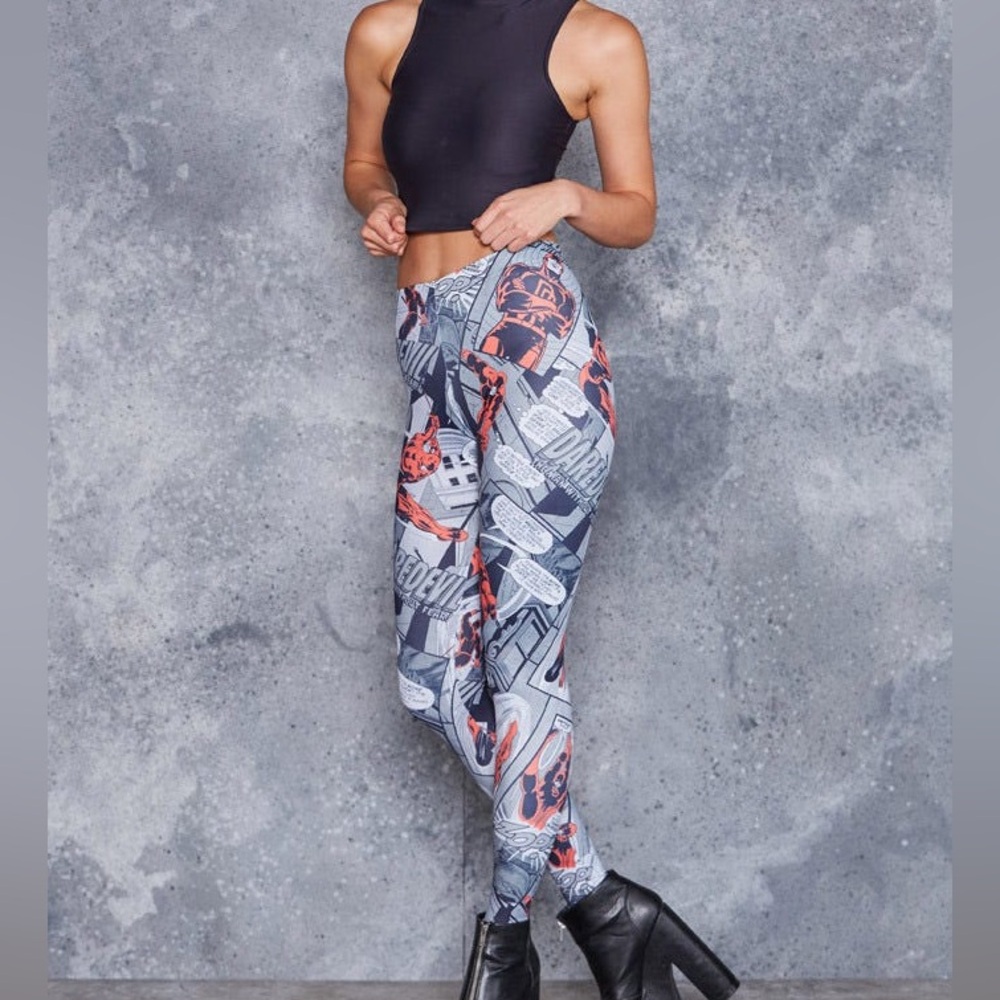 BlackMilk Marvel Daredevil Man Without Fear MF Leggings M